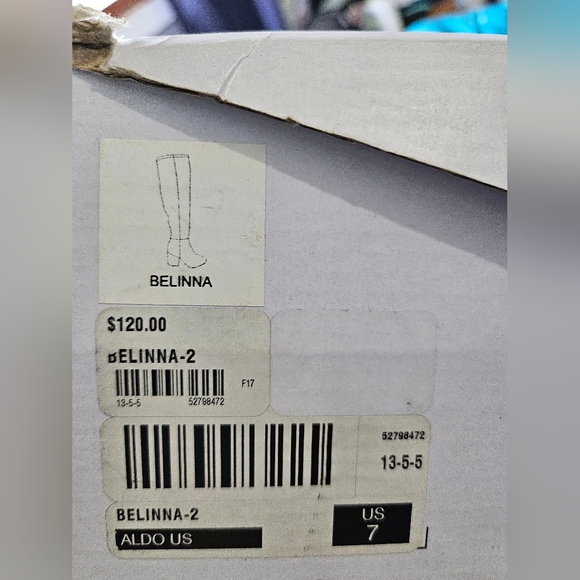 Aldo navy high boots - Picture 6 of 6